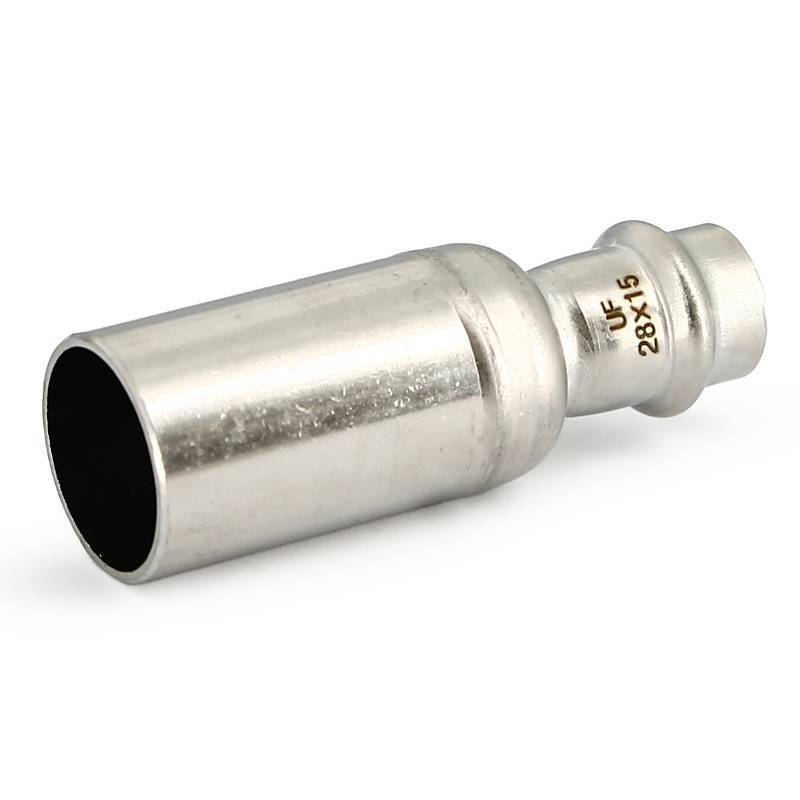 Муфта-вставка UNI-FITT пресс 28х15 мм нержавеющая сталь 775S2810