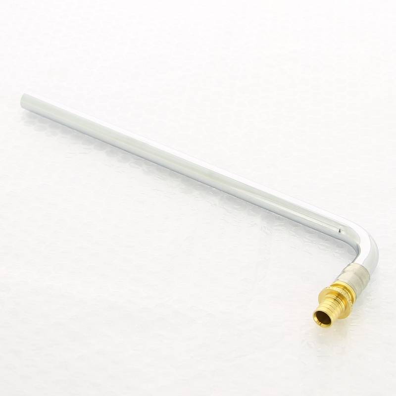 Угольник с трубкой аксиальный Uni-Fitt 16х15 мм L=300 мм 757G6153