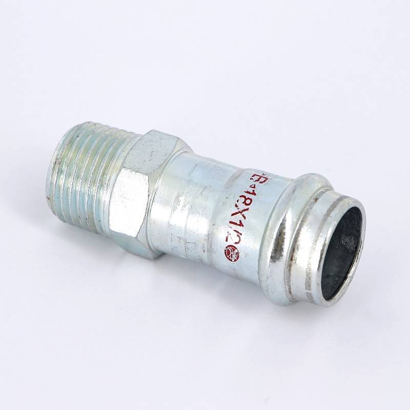 Муфта переходная пресс-Н IBP B > Press Carbon 18х1/2 оцинкованная сталь PC4243G0180400