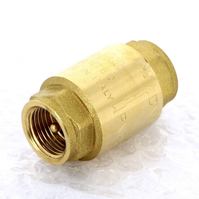 Клапан обратный пружинный Uni-Fitt Europa с металлическим затвором 1/2 223G2000