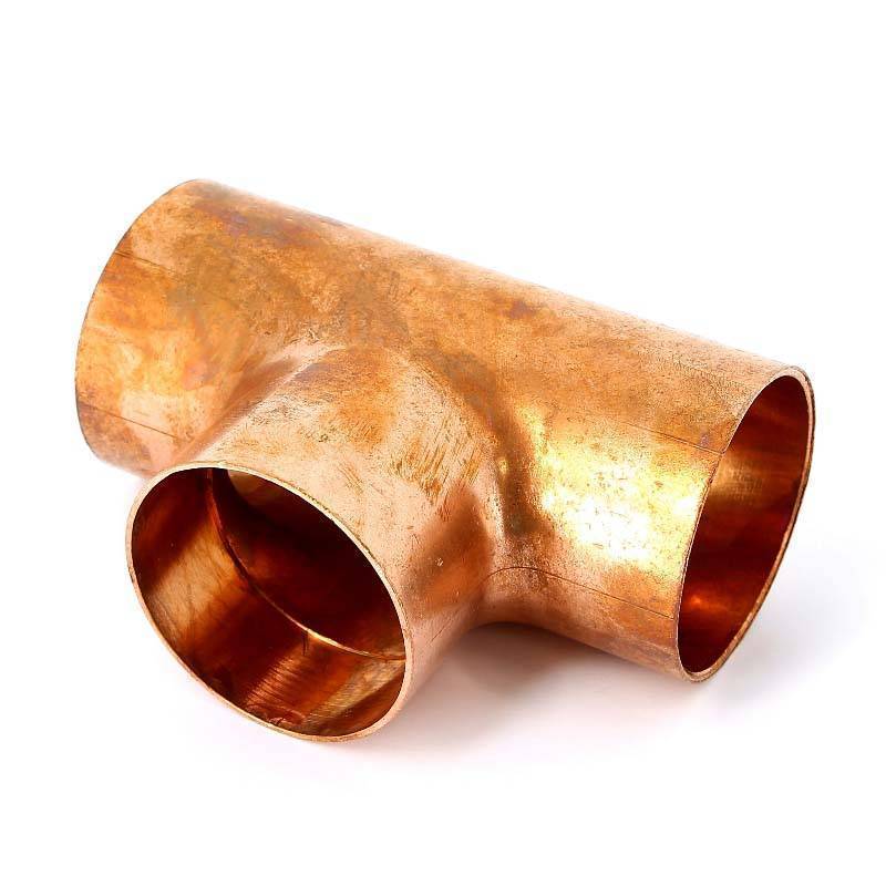 Тройник медный под пайку Viega 88.9 мм 137021