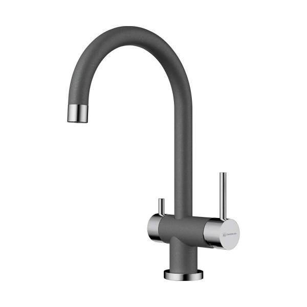 Смеситель для кухни Omoikiri Yamada-PL под фильтр платина 4994337