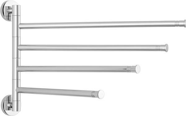 Держатель полотенец поворотный Сунержа Веер-4 5x42.5x27.6 см золото 03-3010-4425