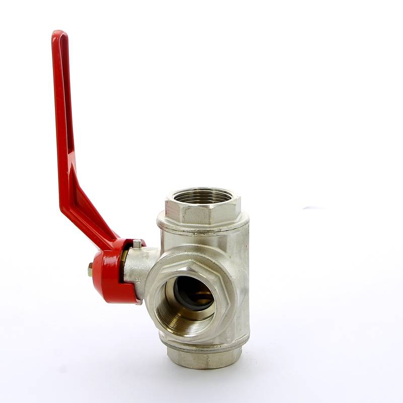 Кран шаровой Itap трехходовой L-порт ВВ рычаг 1 1/4 1280114