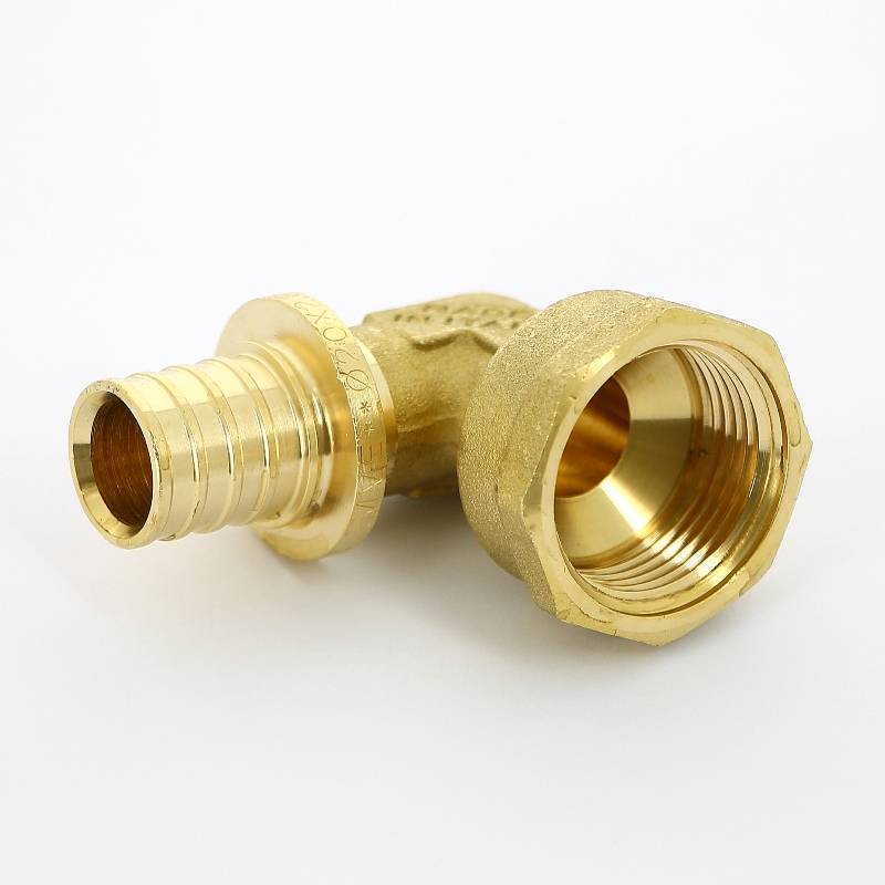 Угол аксиальный Uni-Fitt 20x3/4 ВР латунь 744G7300