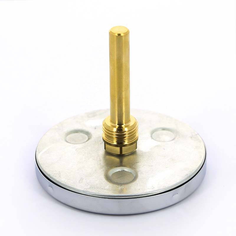 Термометр биметаллический Watts F+R801 100 мм 0-120 °C погружной гильза 75 мм 10006071