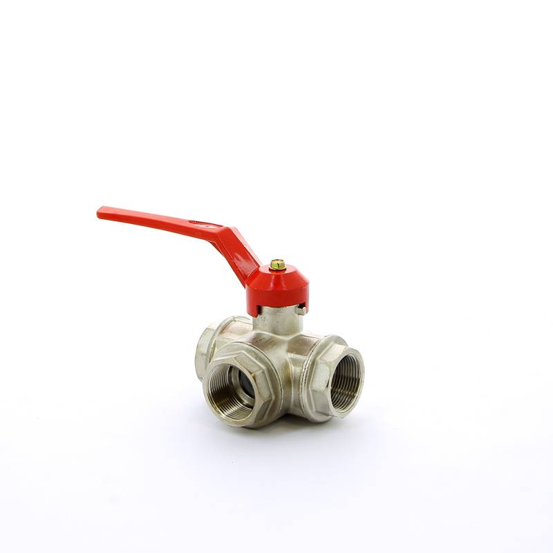 Кран шаровой трехходовой ITAP 128 T-порт рычаг 1 1/4 ВВ 1280114T