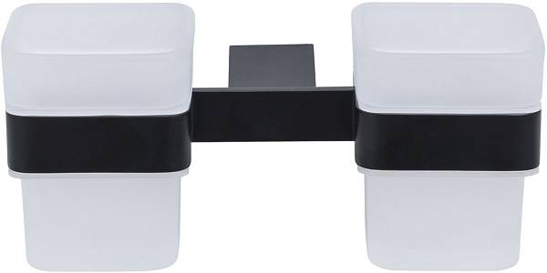 Стаканы с держателем Allen Brau Infinity белый черный 6.21003-31