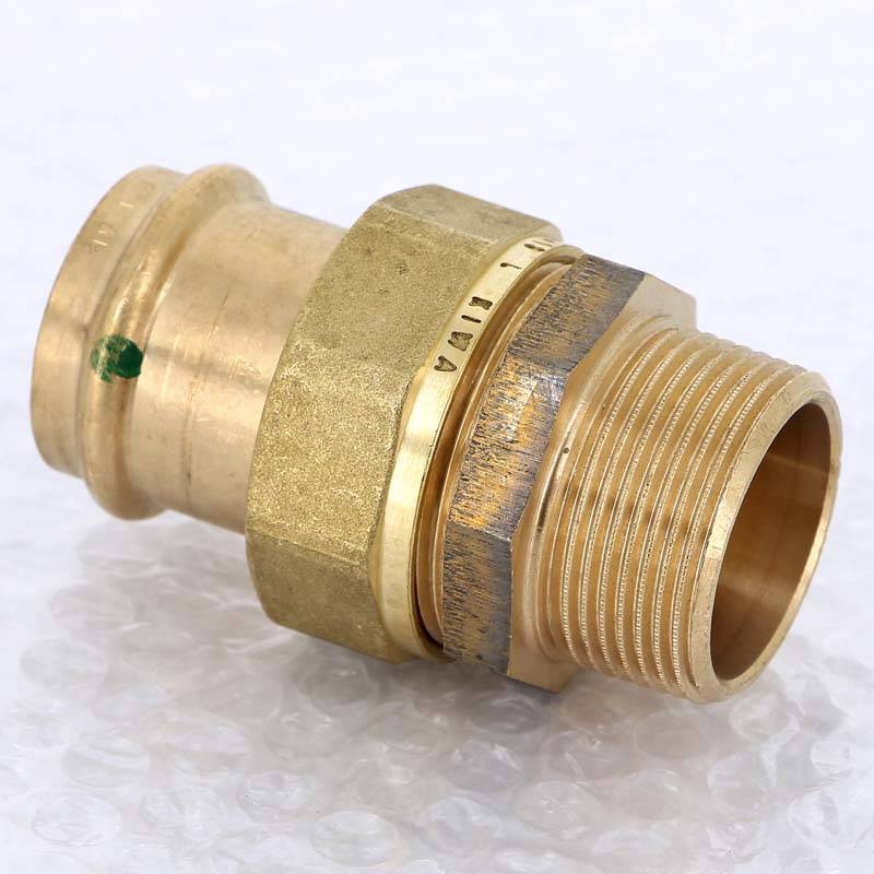 Муфта разъемная Viega Profipress G 35x1 1/4 пресс-НР бронза 379438