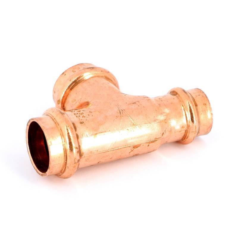 Тройник пресс IBP >B< Press 22х22х18 мм медь P5130 02222018