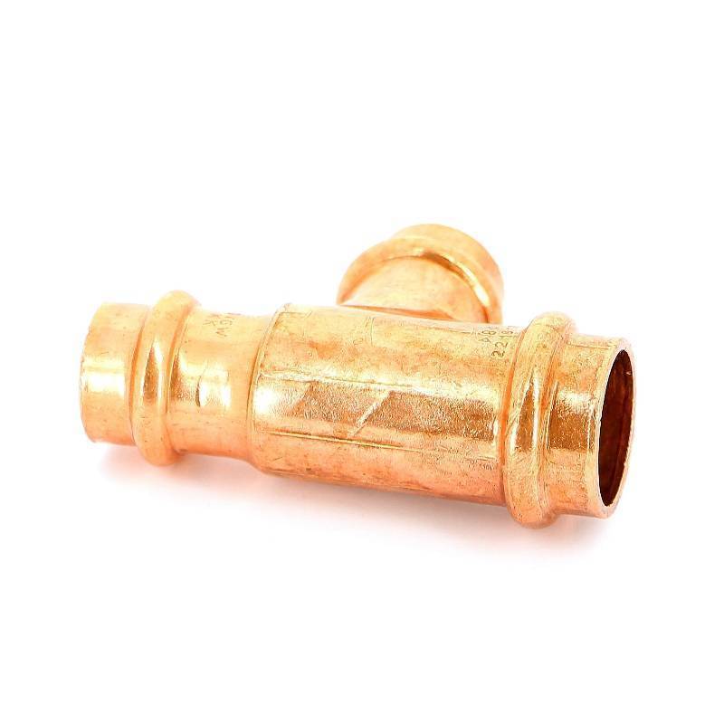 Тройник пресс IBP >B< Press 22х18х18 мм медь P5130 02218018