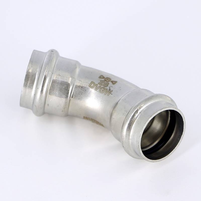 Угол пресс 45° IBP >B< Press Inox 28 мм нержавеющая сталь PS5041 0280000