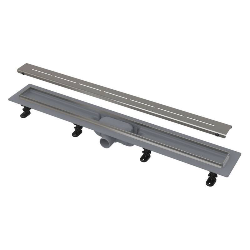 Душевой лоток Alca APZ18 Simple 950 мм с порогами из нержавеющей стали APZ18-950M