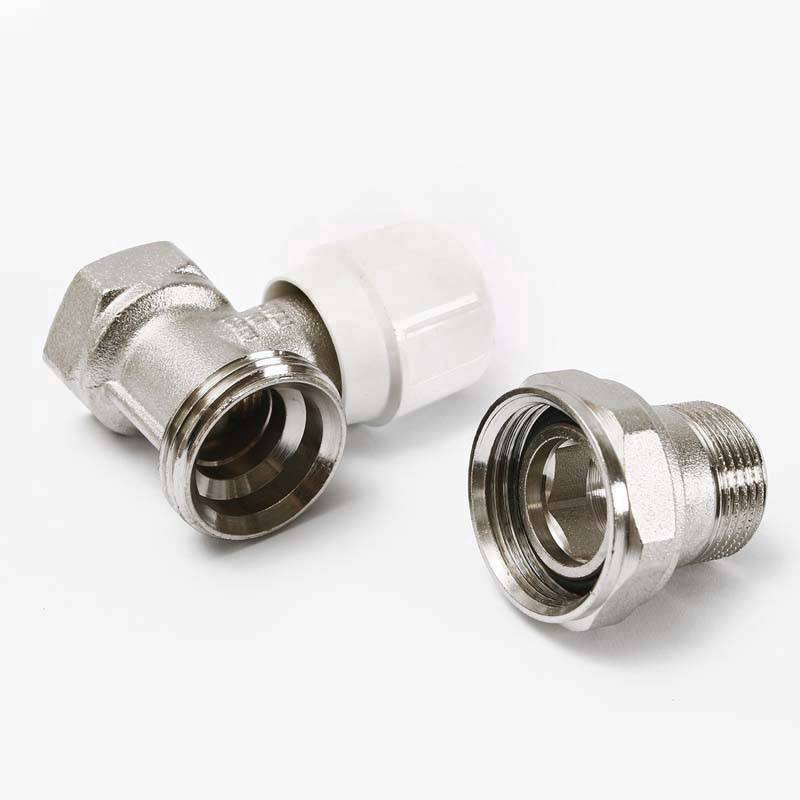 Вентиль ручной Uni-Fitt прямой 3/4 никелированный 150N3000