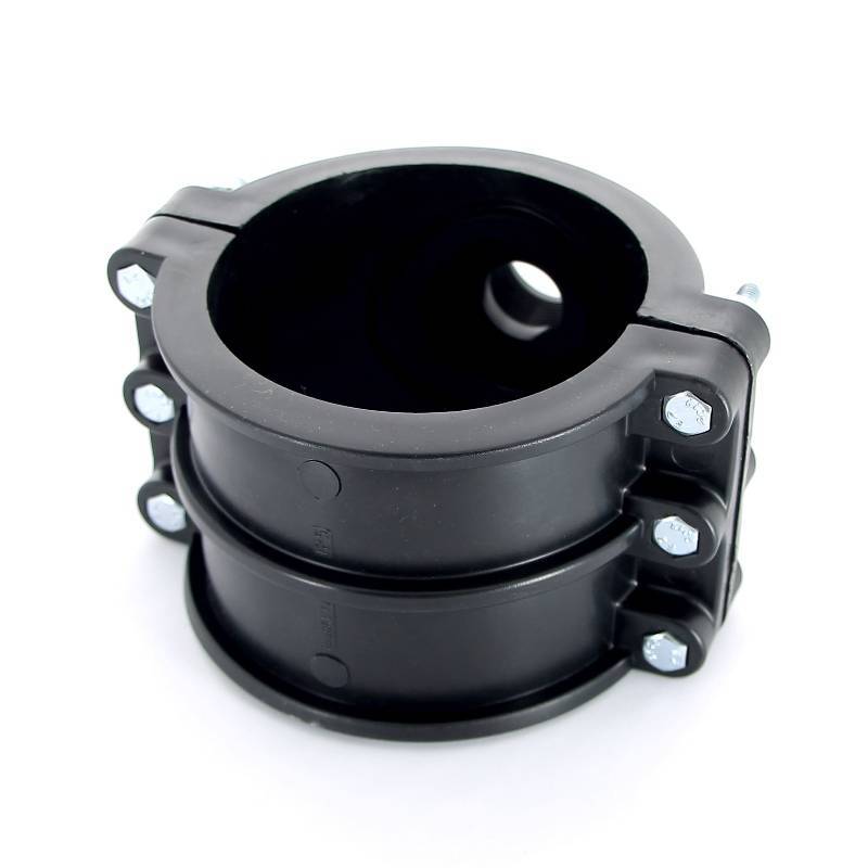 Седловая врезка Unidelta 125х1 4 болта для труб ПНД 1019125004