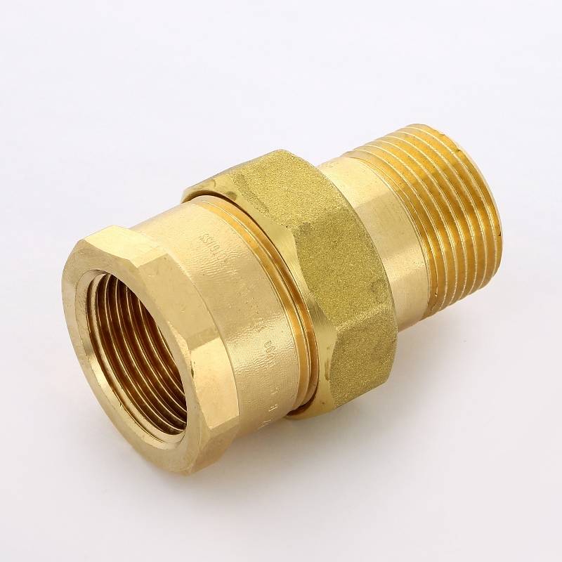 Разъемное соединение Viega модель 3331 бронза ВР/НР 1 плоское уплотнение 271350