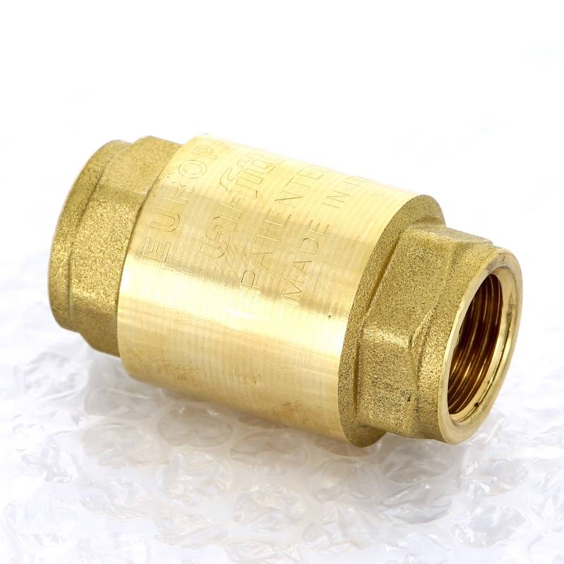 Клапан обратный пружинный Uni-Fitt Europa с металлическим затвором 1/2 223G2000