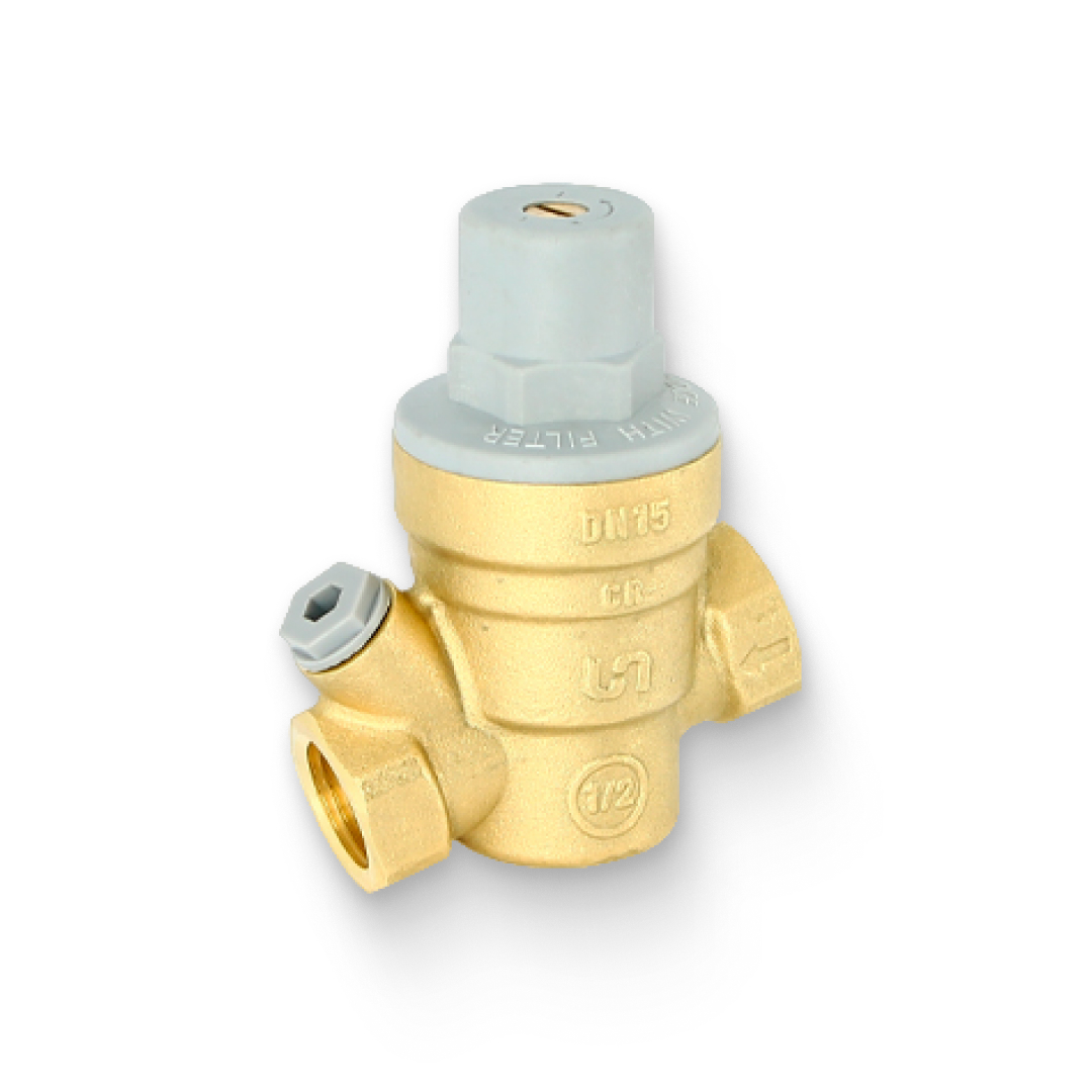 Редуктор давления мембранный Watts 3/4 ВВ 1-6 бар PN16 под манометр 507355