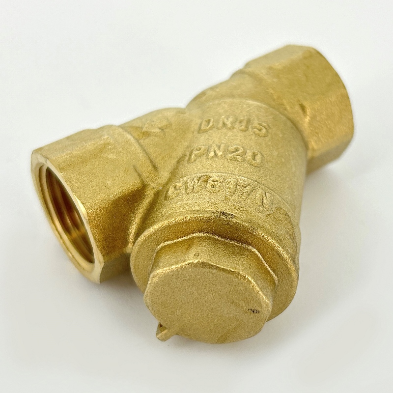 Фильтр косой ВВ 1/2 600 мкм с отверстием для пломбировки