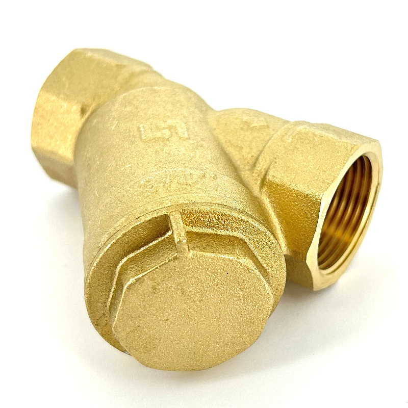 Фильтр косой ВВ 3/4 600 мкм с отверстием для пломбировки