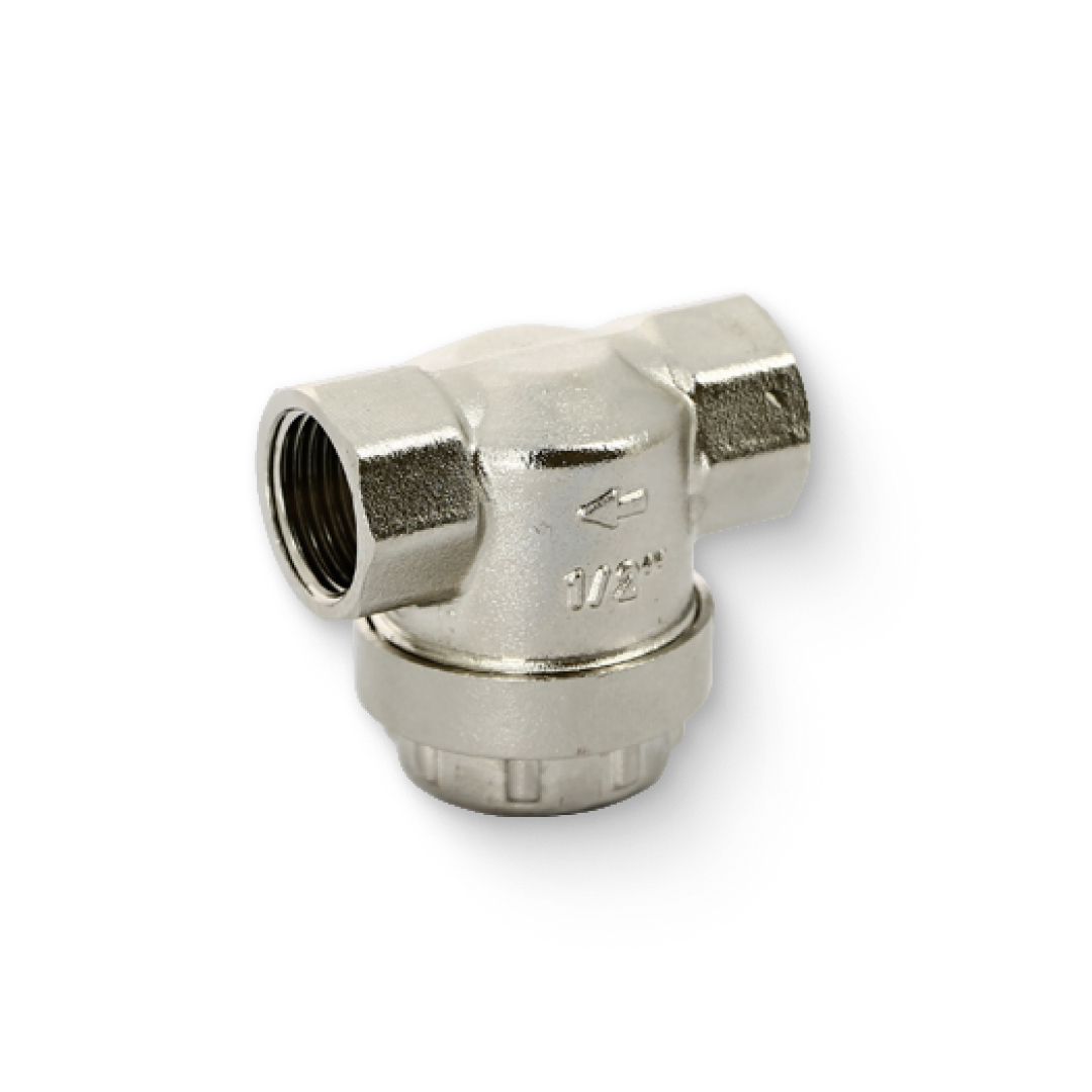 Фильтр сетчатый прямой RBM ВВ 3/4 500 мкм никелированный 212.05.00