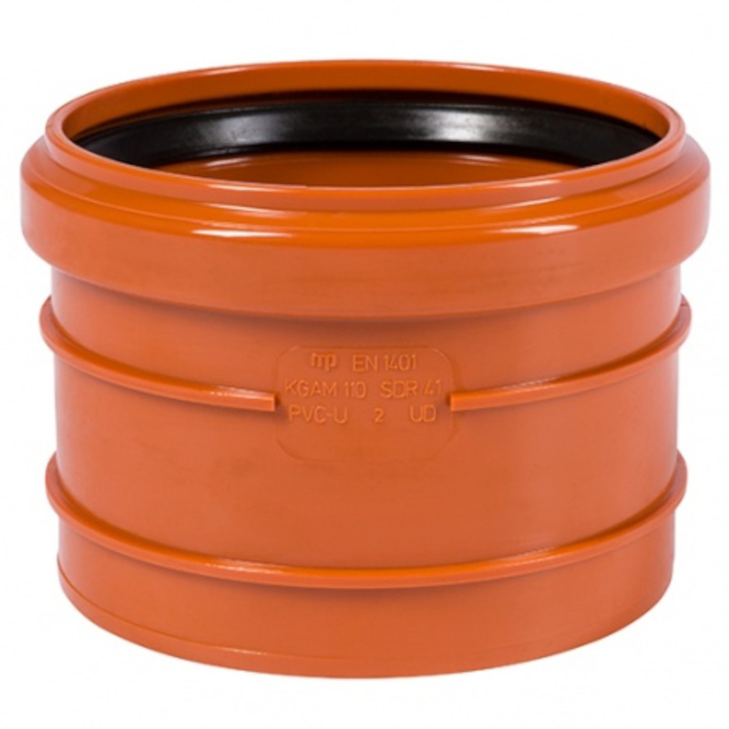 Муфта 110 насадная KGAM (клеевое соединение)