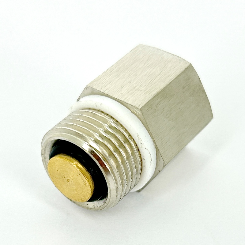 Клапан отсечной для воздухоотводчика ВН 3/8, никелированный