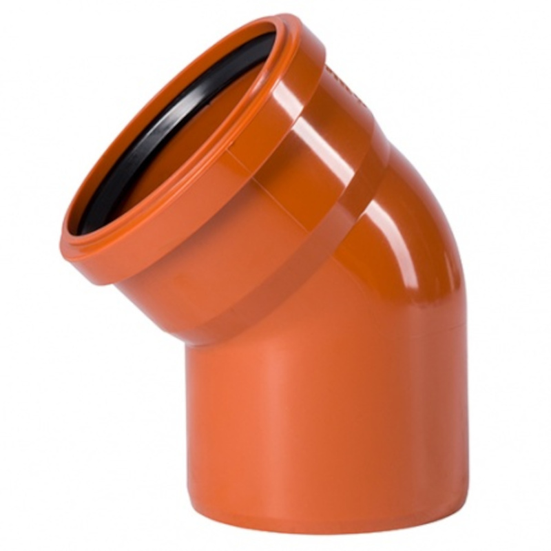 Отвод 125 х 45',  KGB