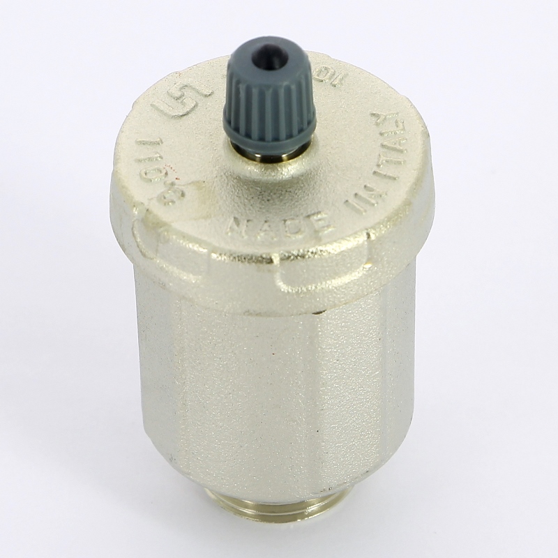 Воздухоотводчик автоматический 1/2 с прокладкой O-RING, никелированный