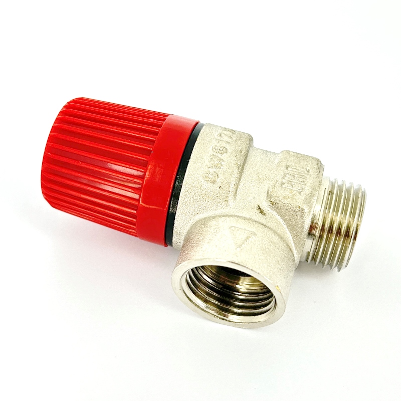 Клапан предохранительный НВ 1/2, 3 бар, никелированный