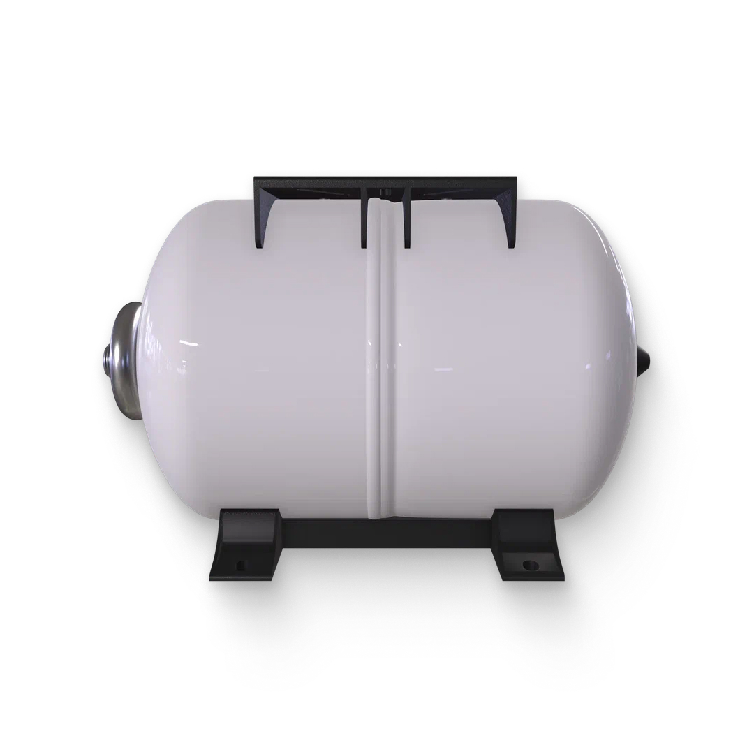 Расширительный бак 25л белый Airfix RH 25/4,0, горизонтальный - 10bar