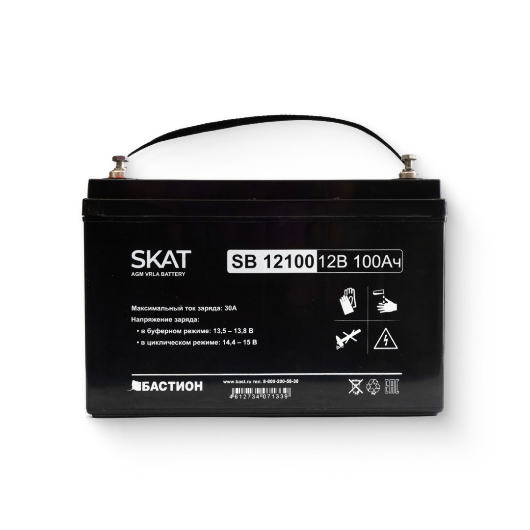 Аккумуляторная батарея SKAT SB 12100 AGM 12 В 100 Ач