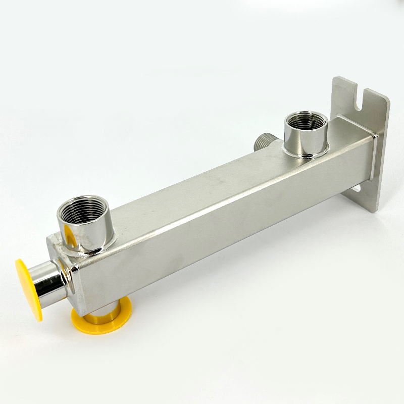 Консоль д/нижнего подключ. расш. бака Н 3/4, нержавеющая сталь