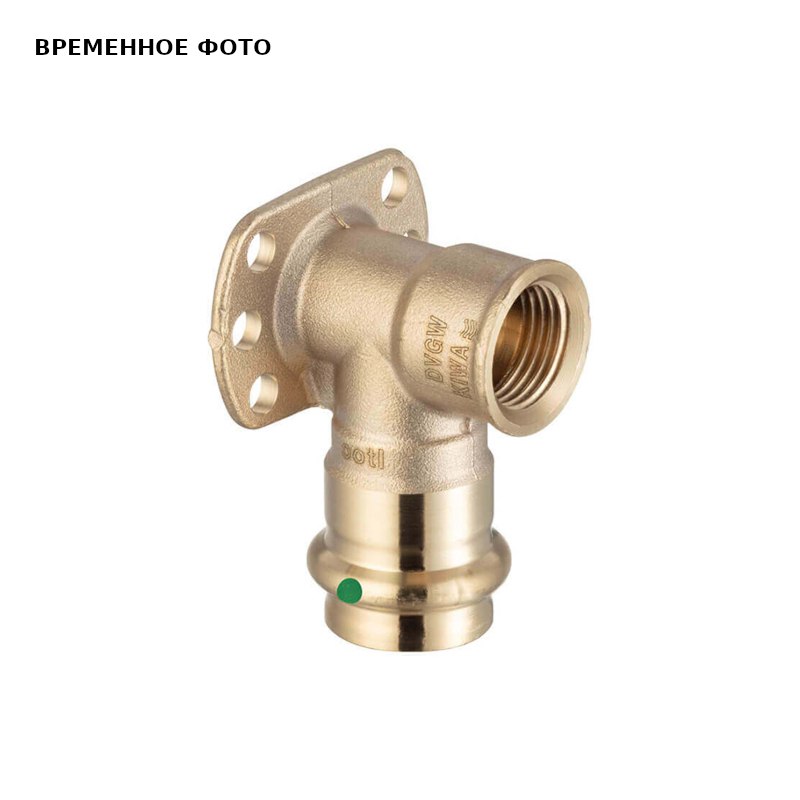 Водорозетка пресс-В 12x1/2' бронза Sanpress SC-Contur