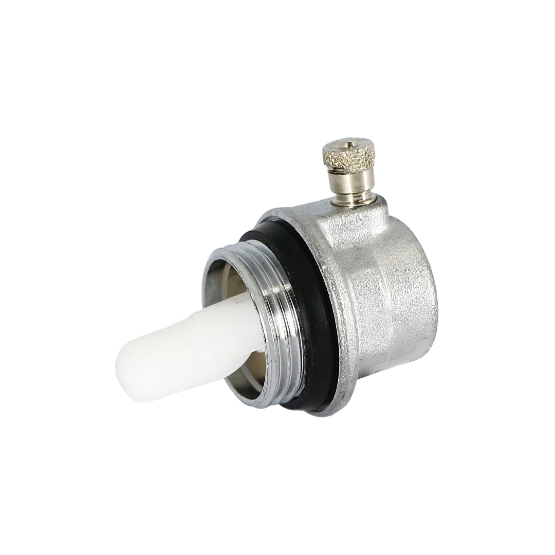 Воздухоотводчик автоматический 1 правый для радиаторов никелир.