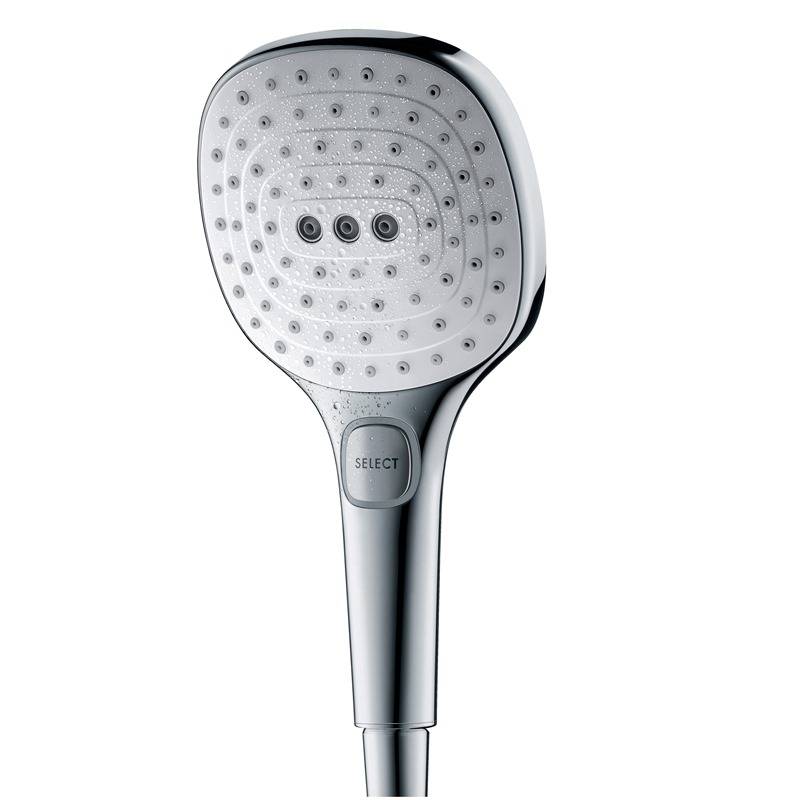 Ручной душ Hansgrohe Raindance Select E 120 3jet белый/хром 26520400