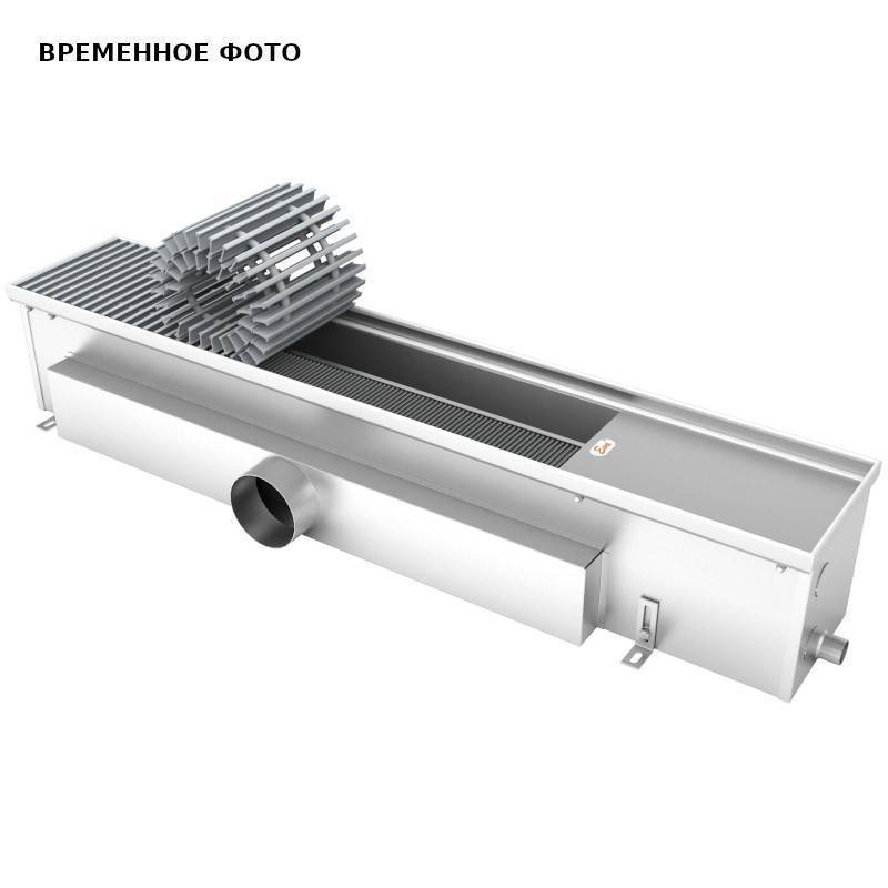 Внутрипольный конвектор EVA K.80.258.700 без вентилятора корпус нерж. сталь К.80.258.700