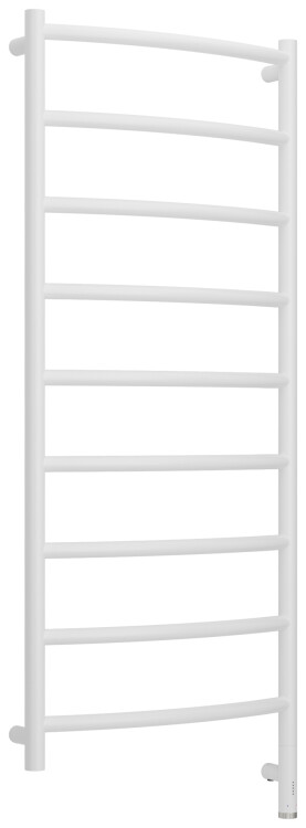 Полотенцесушитель электрический Сунержа Галант 3.1 1323x532 мм МЭМ нижнее справа белый матовый HOG3060011250