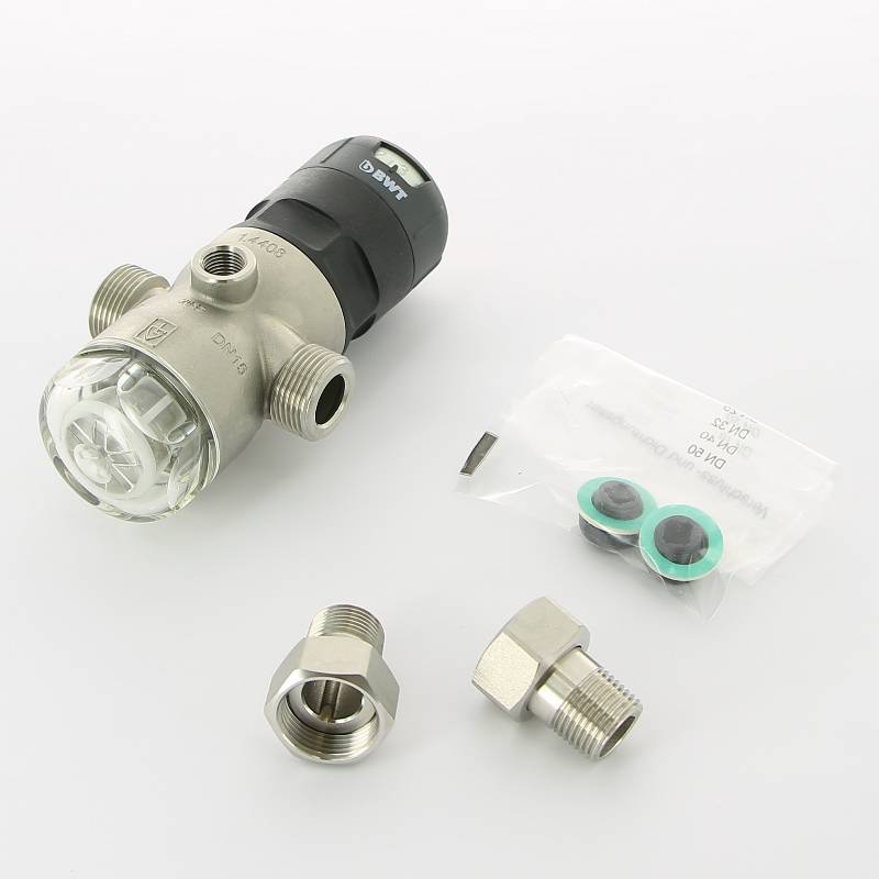 Редуктор давления BWT D1 Inox 1/2 1.5-7 бар PN16 для холодной воды 125300289