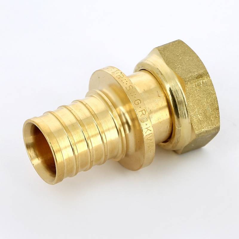 Муфта с накидной гайкой Rehau Rautitan RX 32х1 бронза 366081