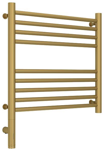 Полотенцесушитель электрический Сунержа Богема 3.0 500x500 мм левый матовое золото 032-5804-5050