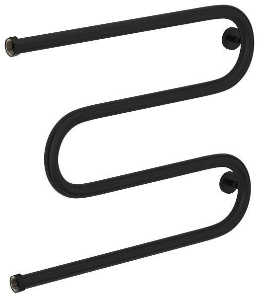 Полотенцесушитель водяной Сунержа М-образный 500x650 мм матовый черный 31-0007-5065