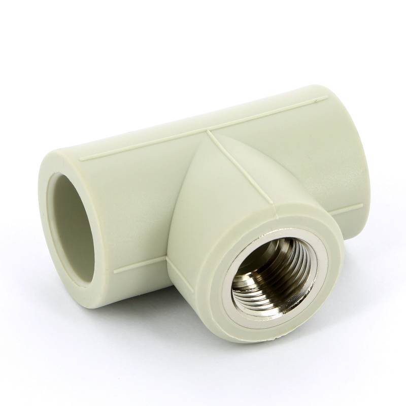 Тройник полипропиленовый FV-Plast 25х1/2х25 мм с внутренней резьбой 222026