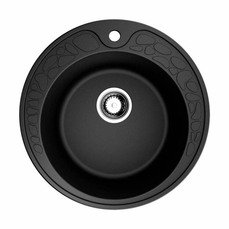 Кухонная мойка OMOIKIRI Tovada 510x510x215 мм черный 4993369