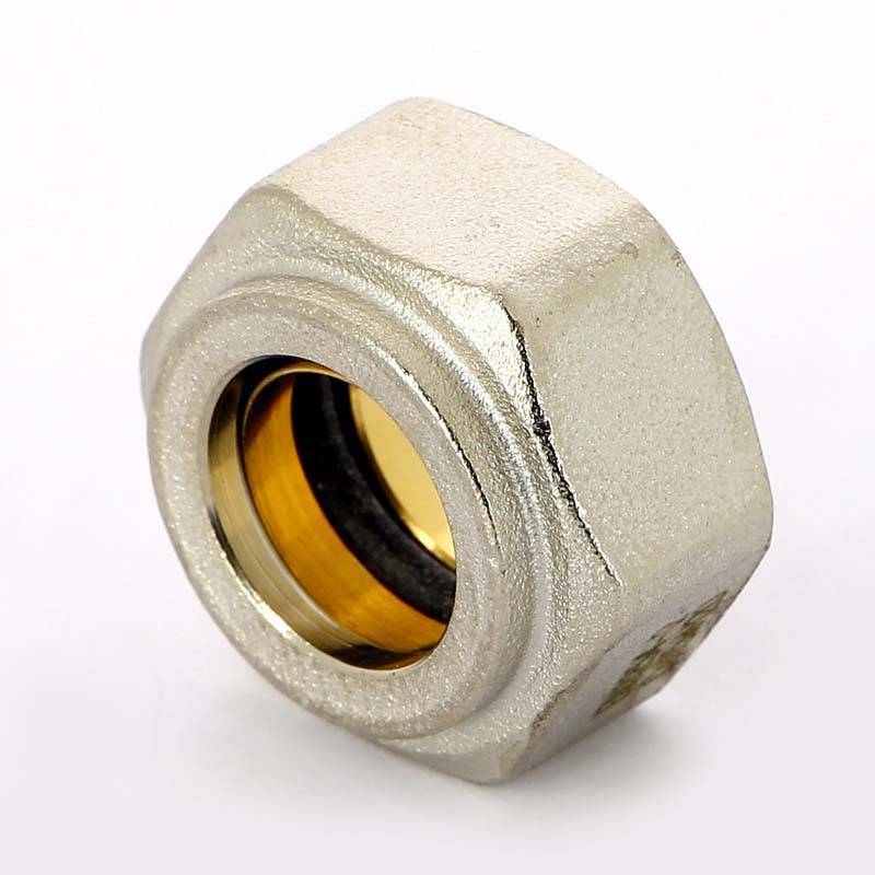 Соединитель для медных труб обжимной Emmeti Monoblocco 15 мм M24x19 01321415