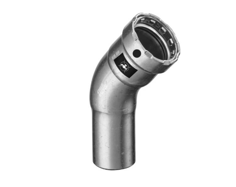 Отвод 45° Viega Megapress с SC-Contur DN20 694708