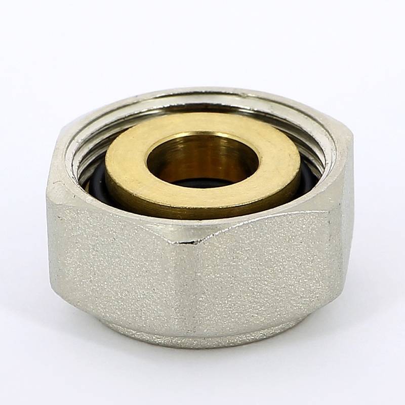 Соединитель для медных труб обжимной Emmeti Monoblocco 10 мм M24x19 01321410