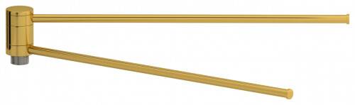 Полотенцедержатель двойной Сунержа 360 400 мм золото 03-2003-0400