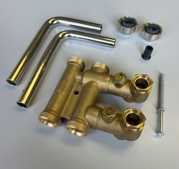 Комплект нижнего подключения Simplex SL/VK 2 F10046