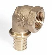 Угольник-переходник Rehau RAUTITAN RX+ 16-Rp 3/4 ВР бронза 14563541001